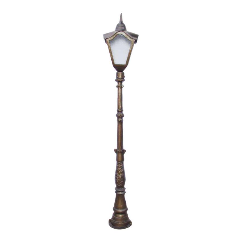 Poste Francês com 01 Luminária PT 102