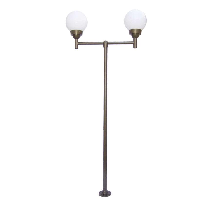 Poste Espanhol Grande com 02 Globos PT 141 / 2G