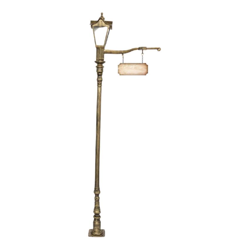 Poste Leblon com Suporte de Placa PT 302/SP