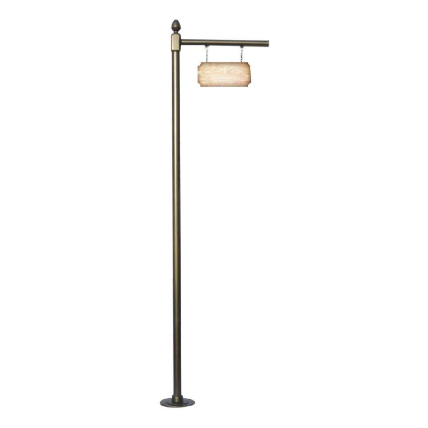 Poste Ilinois com Suporte para Placa PT 264/SP