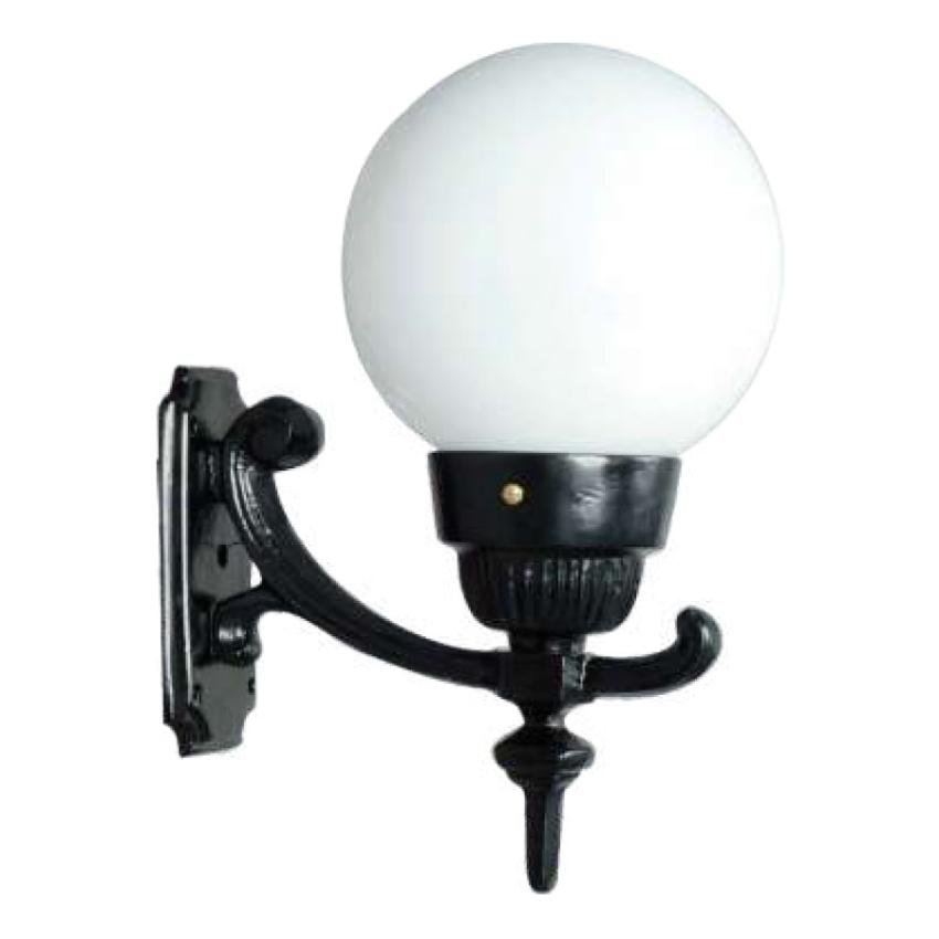 Luminária com Braço e Globo Pequena III