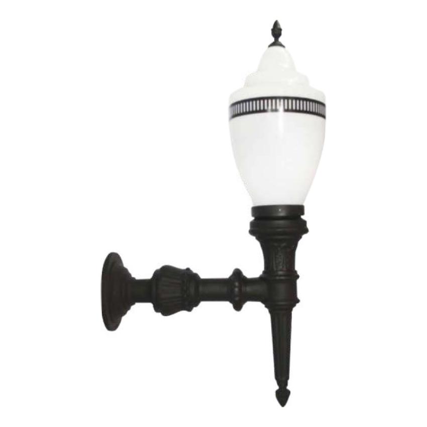 Luminária com Braço Republicana Grande 