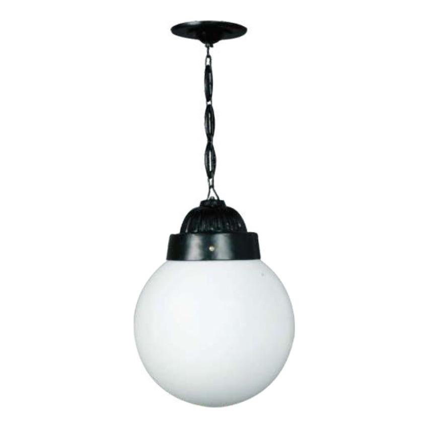 Luminárias com Corrente e Globo Grande 