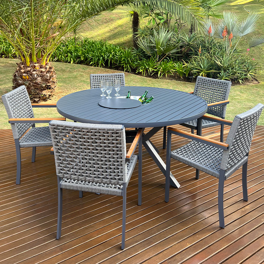 Mesa Laurence com Champanheira