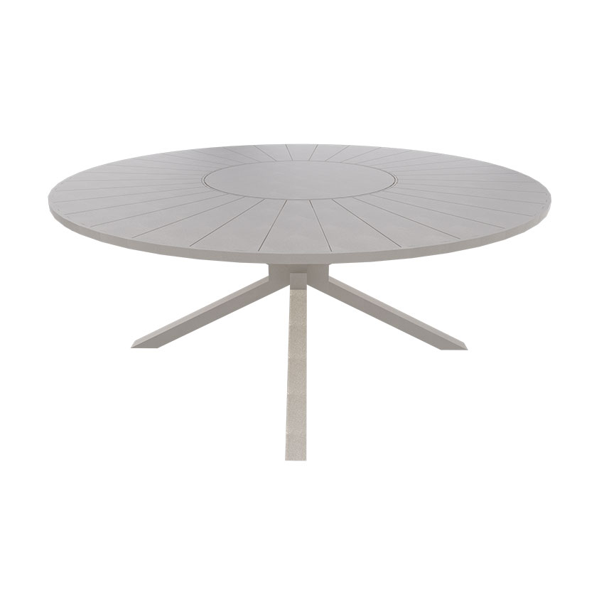 Mesa Diamante com Tampo em Alumínio